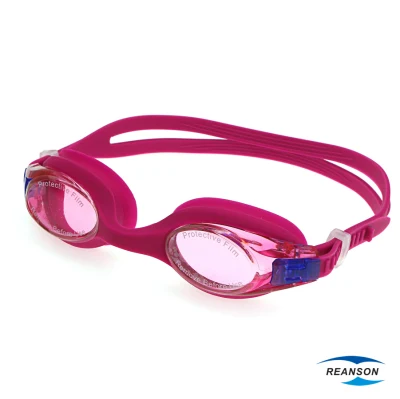 Óculos de natação Reanson personalizado antiembaçante proteção UV de ajuste rápido
