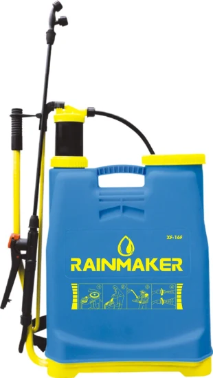 Pulverizador manual de mochila para jardim agrícola Rainmaker