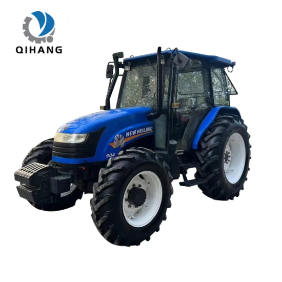 Trator agrícola de qualidade razoável 90HP 4WD equipamento de máquinas agrícolas