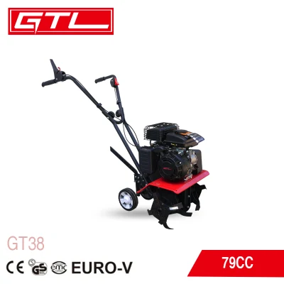 Motocultivador a gasolina para mini máquinas agrícolas de 79 cc (GT38)